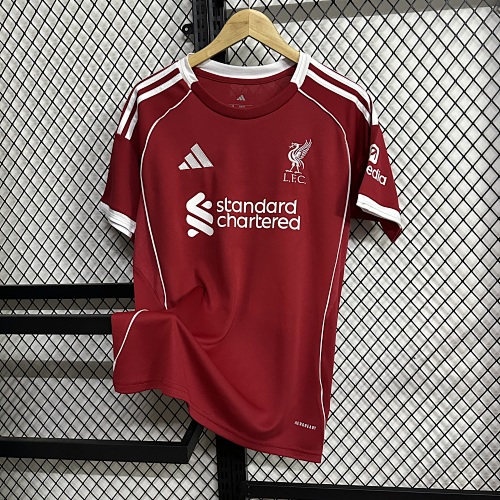 2025/26 Liverpool Home Football Jersey