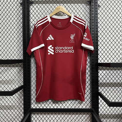 2025/26 Liverpool Home Football Jersey