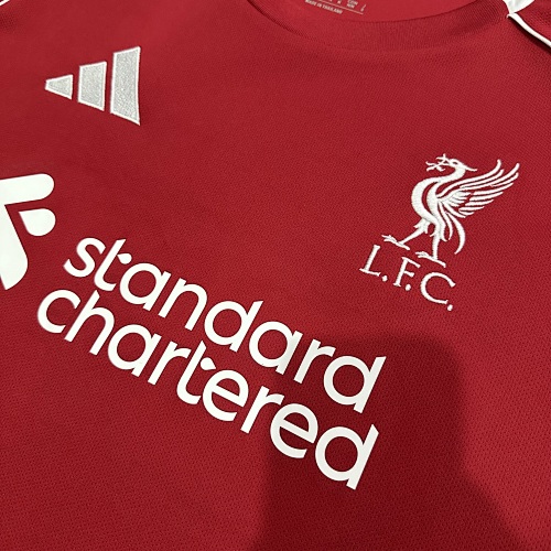 2025/26 Liverpool Home Football Jersey