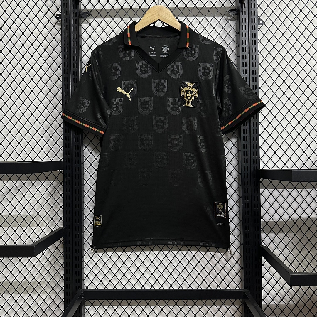 2026/27 Portugal Black Panther Special Edition Football Jersey - 图片 2