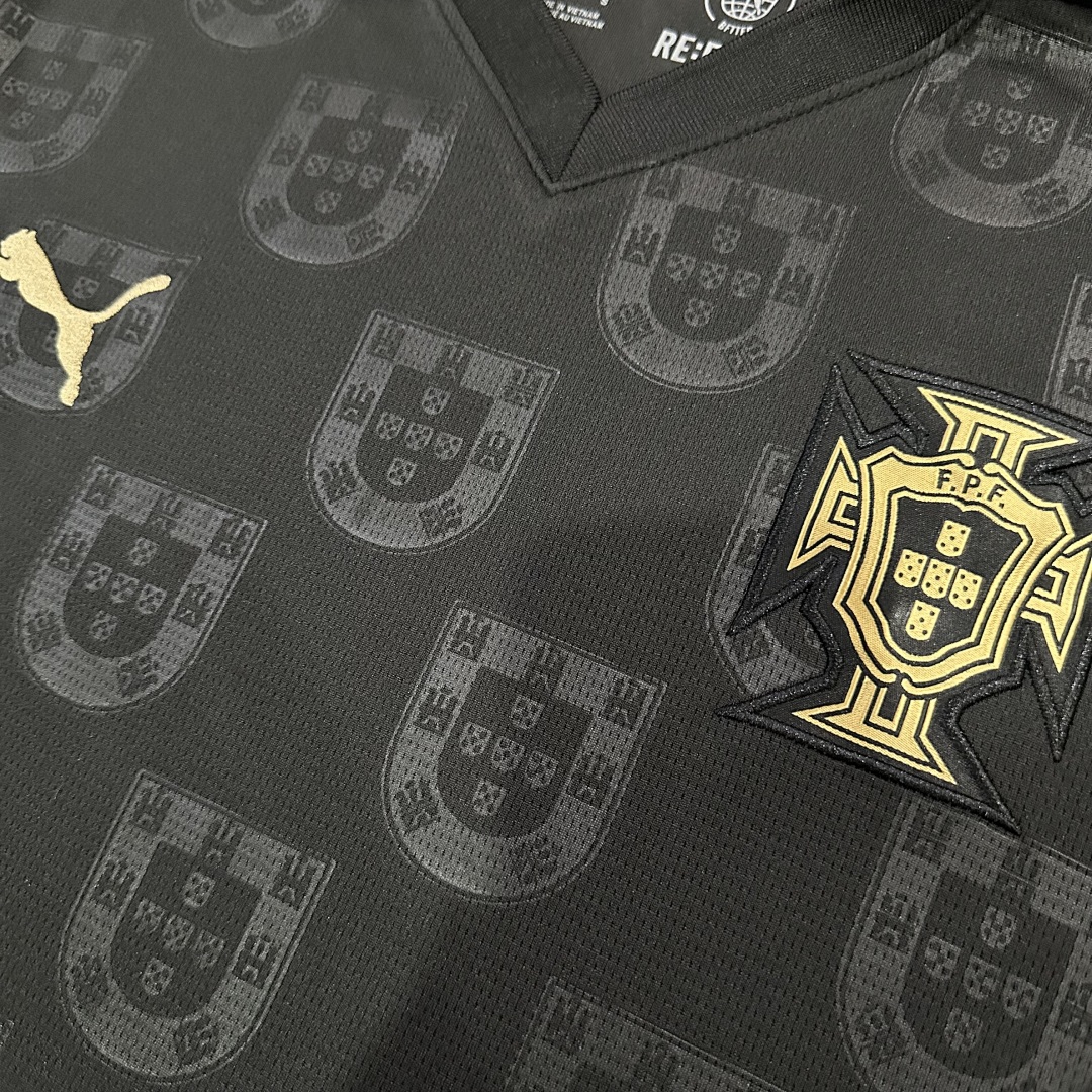 2026/27 Portugal Black Panther Special Edition Football Jersey - 图片 4