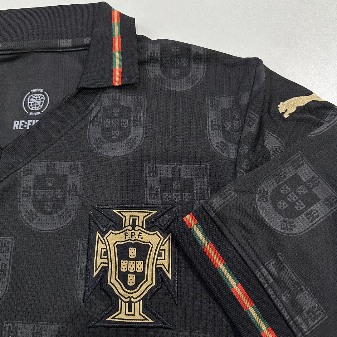 2026/27 Portugal Black Panther Special Edition Football Jersey - 图片 9
