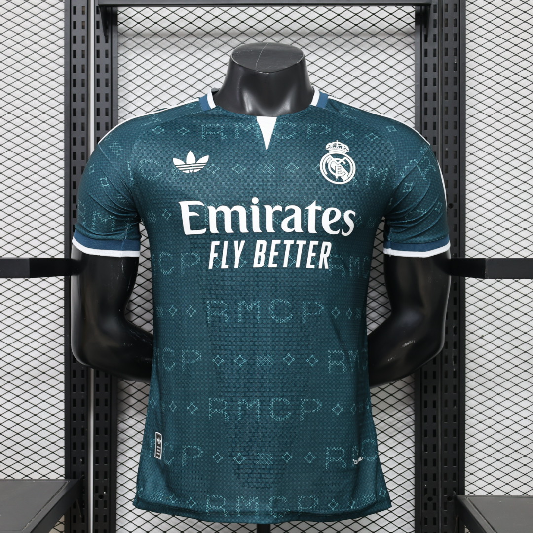 2026/27 Real Madrid Away Player Version Football Jersey With MBAPPE Printing