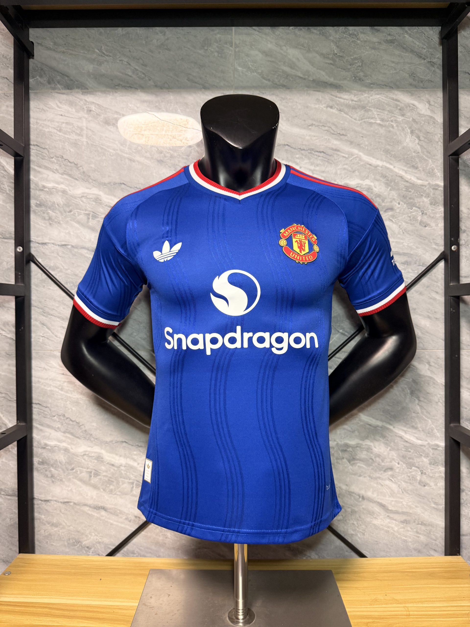 2026/27 Manchester United Away Blue Football Soccer Jersey